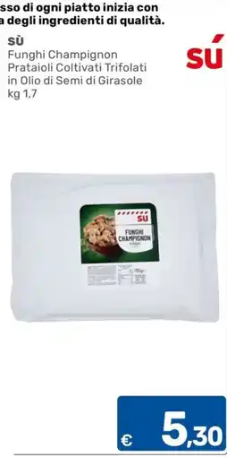 ARCA C+C cash and carry Funghi Champignon Sú offerta