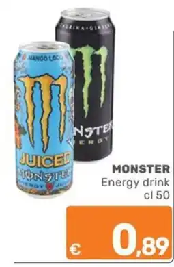 ARCA C+C cash and carry Monster Energy drink offerta