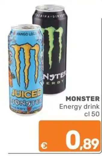 ARCA C+C cash and carry Monster Energy drink offerta