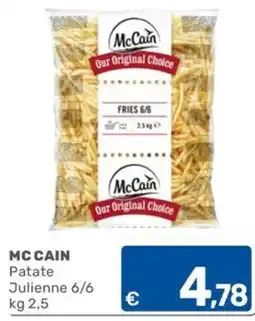 ARCA C+C cash and carry McCain Patate Julienne offerta
