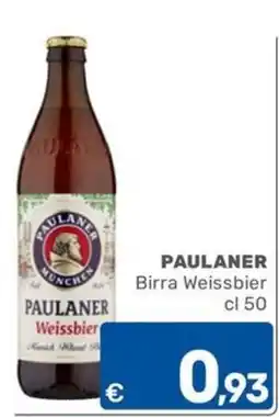 ARCA C+C cash and carry Paulaner Weissbier offerta