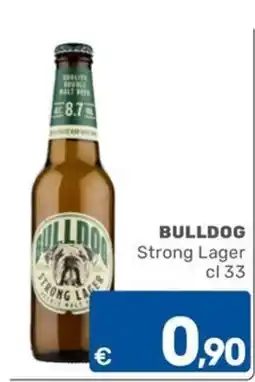 ARCA C+C cash and carry Bulldog Strong Lager offerta