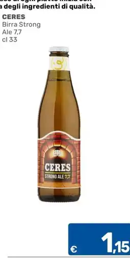 ARCA C+C cash and carry Ceres Birra Strong offerta