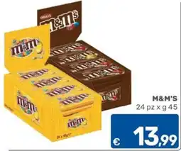 ARCA C+C cash and carry M&M'S offerta