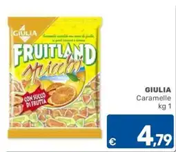 ARCA C+C cash and carry Giulia caramelle fruitland spicchi offerta