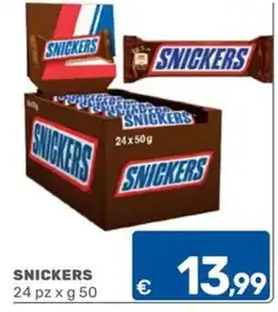 ARCA C+C cash and carry Snickers offerta
