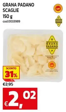 C+C maxigross Grana Padano scaglie offerta