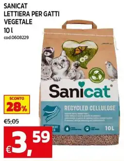 C+C maxigross Sanicat lettiera per gatti vegetale offerta