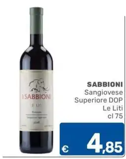 ARCA C+C cash and carry I Sabbioni Sangiovese Superiore DOP Le Liti offerta