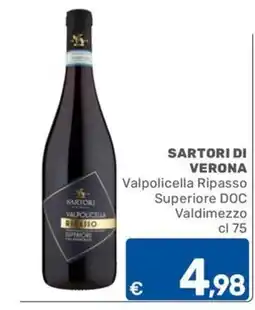 ARCA C+C cash and carry Sartori di Verona Valpolicella Ripasso offerta