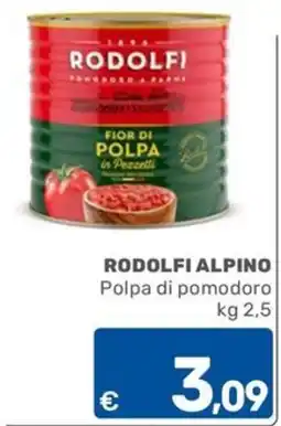 ARCA C+C cash and carry Rodolfi alpino Polpa di pomodoro offerta