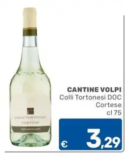 ARCA C+C cash and carry Cantine Volpi Colli Tortonesi DOC Cortese offerta