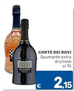 ARCA C+C cash and carry Corte dei rovi Spumante extra dry/rosè offerta