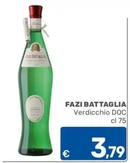 ARCA C+C cash and carry Fazi Battaglia Verdicchio DOC offerta