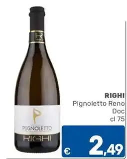 ARCA C+C cash and carry Pignoletto Reno Doc Righi offerta