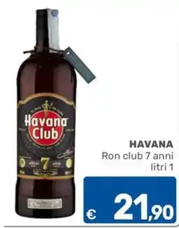 ARCA C+C cash and carry Havana Club Ron club 7 anni offerta