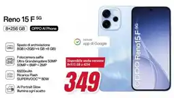 Trony OPPO Reno15 F 5G offerta