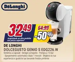 Trony DeLonghi Dolce Gusto Genio S EDG226.W offerta