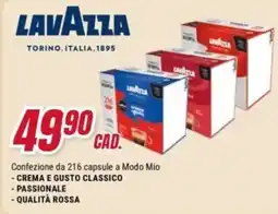 Trony Lavazza capsule a Modo Mio offerta
