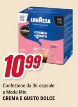 Trony Lavazza crema e gusto dolce offerta