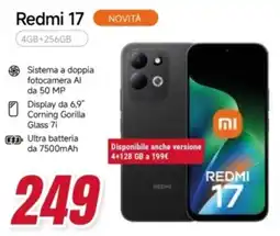 Trony Redmi 17 offerta