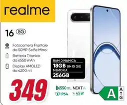 Trony realme 16 5G offerta