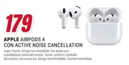 Trony Apple AirPods 4 offerta