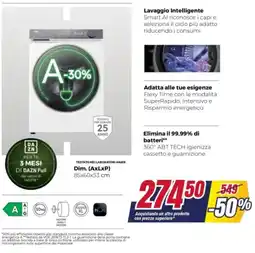 Trony Lavaggio intelligente offerta