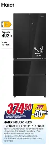 Trony Haier frigorifero french door hfr3718engb offerta