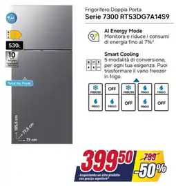 Trony Frigorifero Doppia Porta Serie 7300 offerta