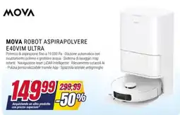 Trony Mova robot aspirapolvere E40VIM Ultra offerta
