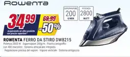 Trony Rowenta ferro da stiro DW8215 offerta