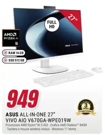 ASUS ALL-IN-ONE 27"