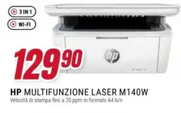 Trony HP Multifunzione Laser M140W offerta