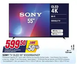 Trony Sony TV OLED 55" offerta