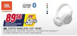 Trony JBL CUFFIE WIRELESS LIVE 780NC offerta