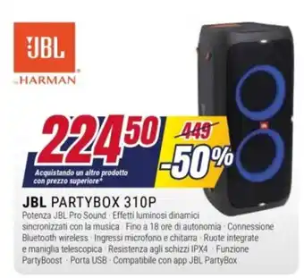 JBL PARTYBOX 310P