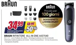 Trony Braun rifinitore all-in-one offerta
