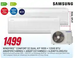 Trony Samsung Windfree Comfort S2 Dual Kit offerta