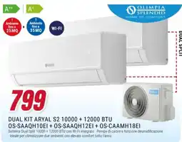 Trony Olimpia Splendid Dual Kit Aryal S2 offerta