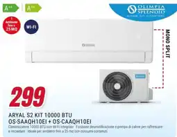 Trony Olimpia Splendid Aryal S2 Kit 10000 BTU offerta