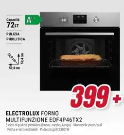 Trony Electrolux forno multifunzione offerta