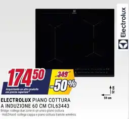 Trony Electrolux piano cottura a induzione 60 cm offerta