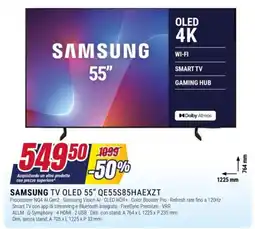 Trony Samsung TV OLED 55" offerta
