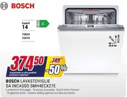 Trony Bosch lavastoviglie da incasso offerta