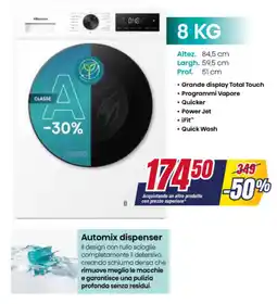 Trony HiseNSE lavatrice offerta