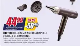 Trony Imetec bellissima asciugacapelli digitale ceramisonic offerta
