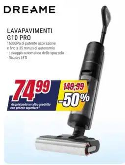 Trony Dreame lavapavimenti G10 Pro offerta