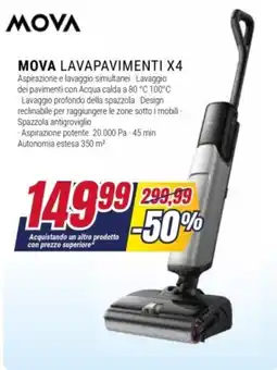 Trony Mova lavapavimenti X4 offerta
