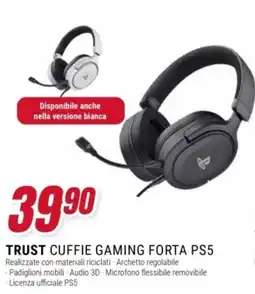 Trony Trust cuffie gaming forta ps5 offerta